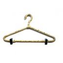 Kids Natural Rope Hanger with Clips